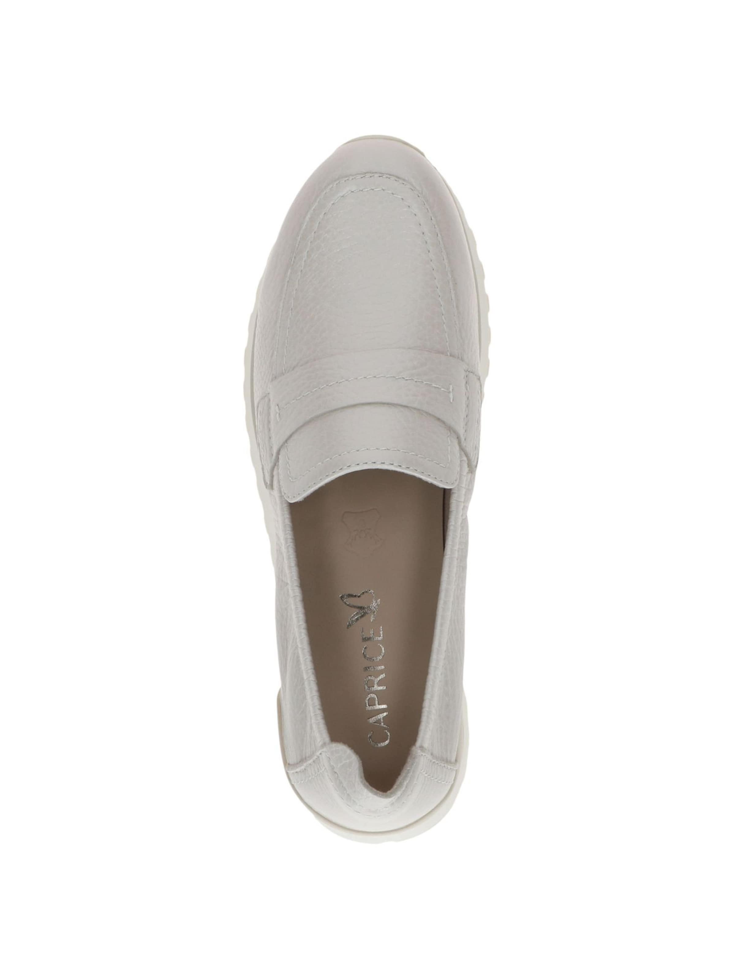 CAPRICE Classic Flats in White