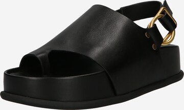 3.1 Phillip Lim Sandale 'FREIDA' in Schwarz: predná strana