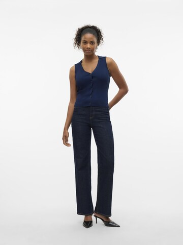 VERO MODA Knitted vest 'VMWillow' in Blue