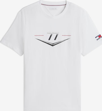 Maglietta 'TH X CF1 DRIVERS CHEVRON' di TOMMY HILFIGER in bianco: frontale