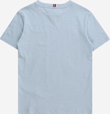 TOMMY HILFIGER T-Shirt 'GREETINGS FROM' in Blau