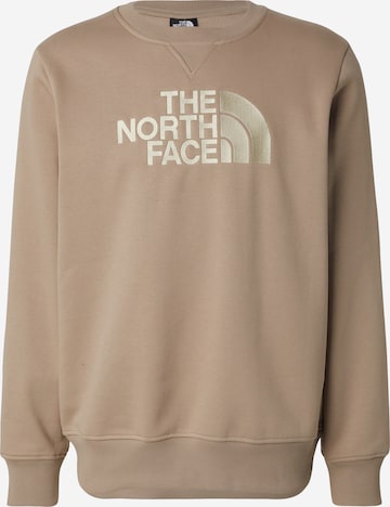 THE NORTH FACE Collegepaita 'DREW PEAK' värissä harmaa: etupuoli