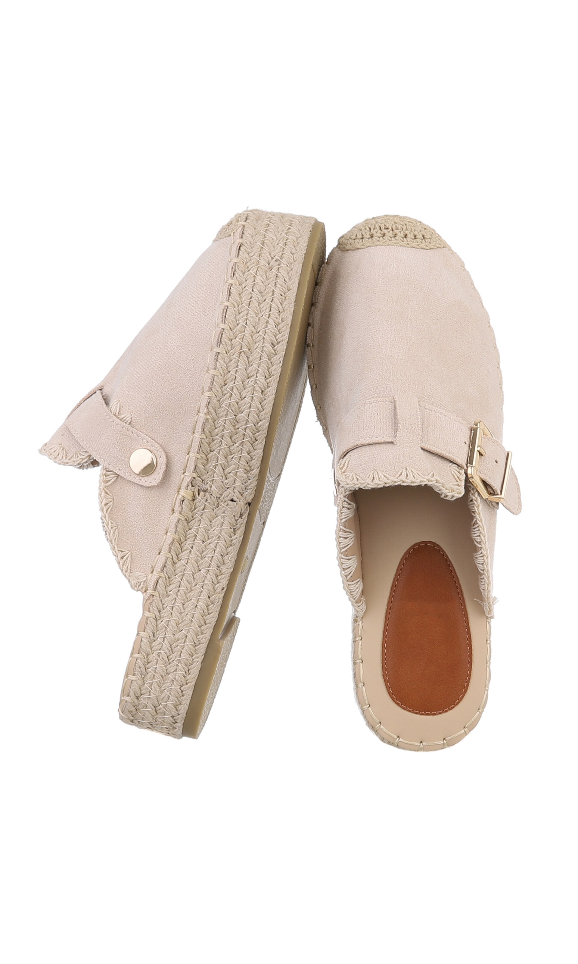 Ital-Design Mules in Beige