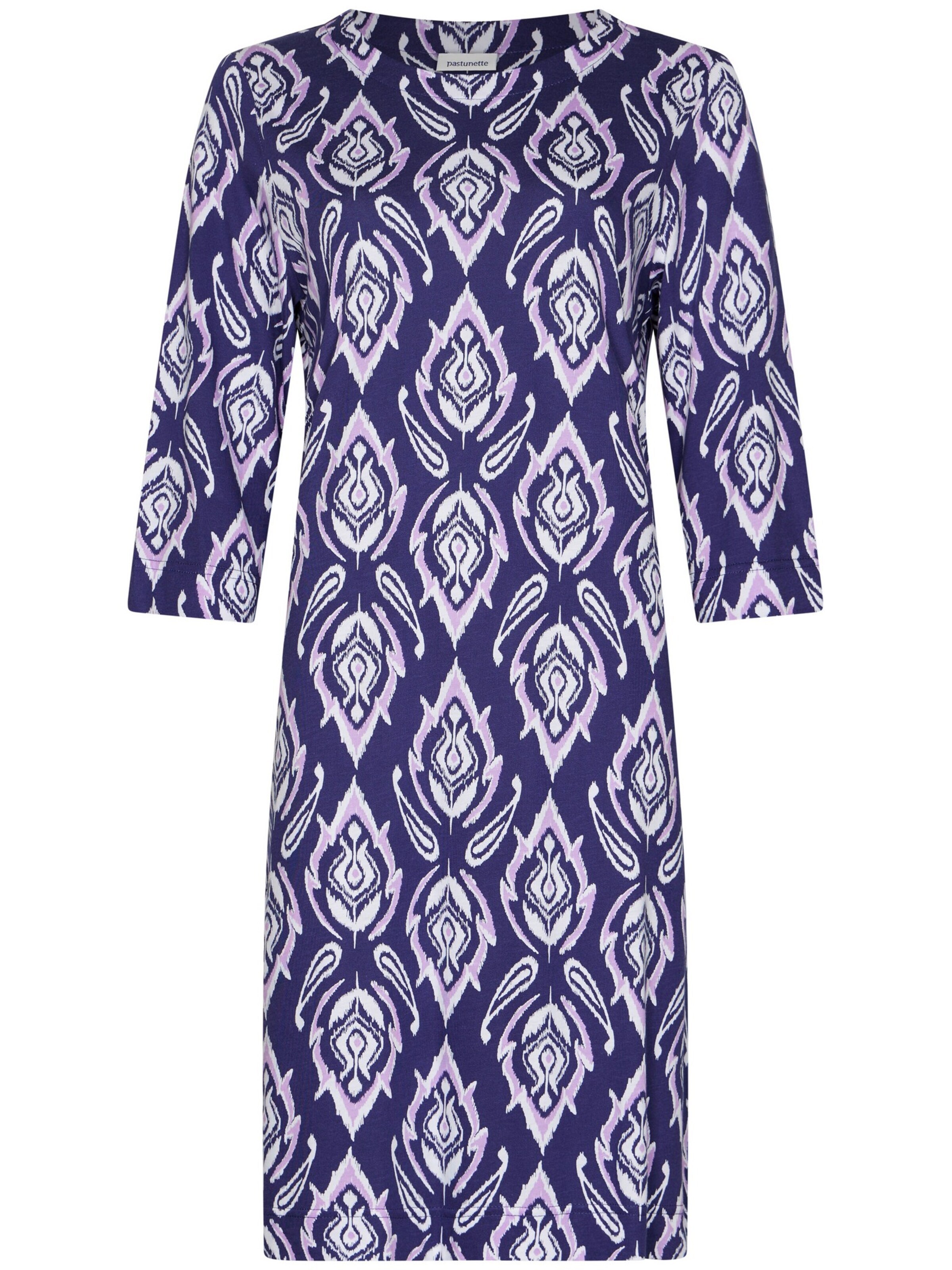 Pastunette Nachthemd 'Nightdress 3/4 sleeves (95 cm)' in Blauw: voorkant