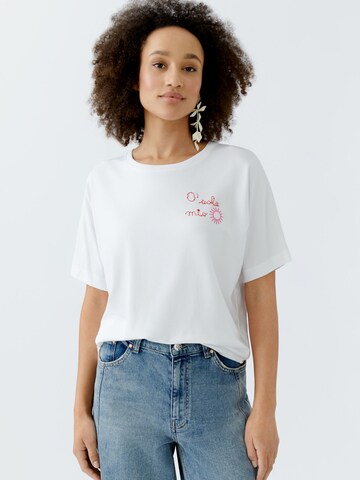 OUI Shirt in White: front