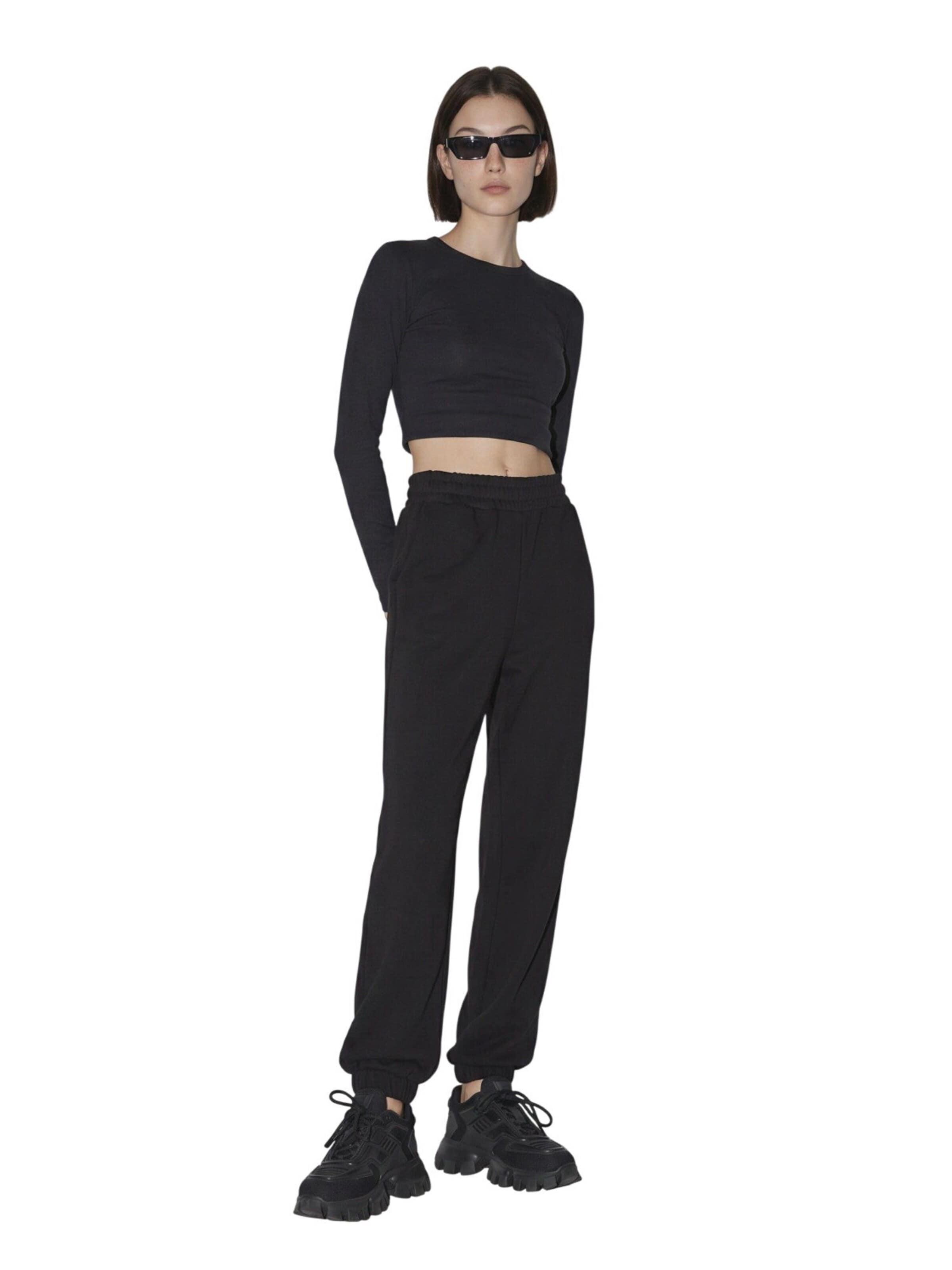 Alexa Dash Regular Broek in Zwart