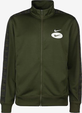 Nike Sportswear Sweatjacke in Grün: predná strana