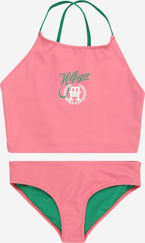 Tommy Hilfiger Underwear Bustier Bikini in Roze: voorkant