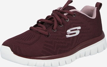 SKECHERS Sneaker 'Graceful Get Connected' in Rot: predná strana