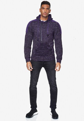 Rusty Neal Sweater 'Knitwear' in Purple