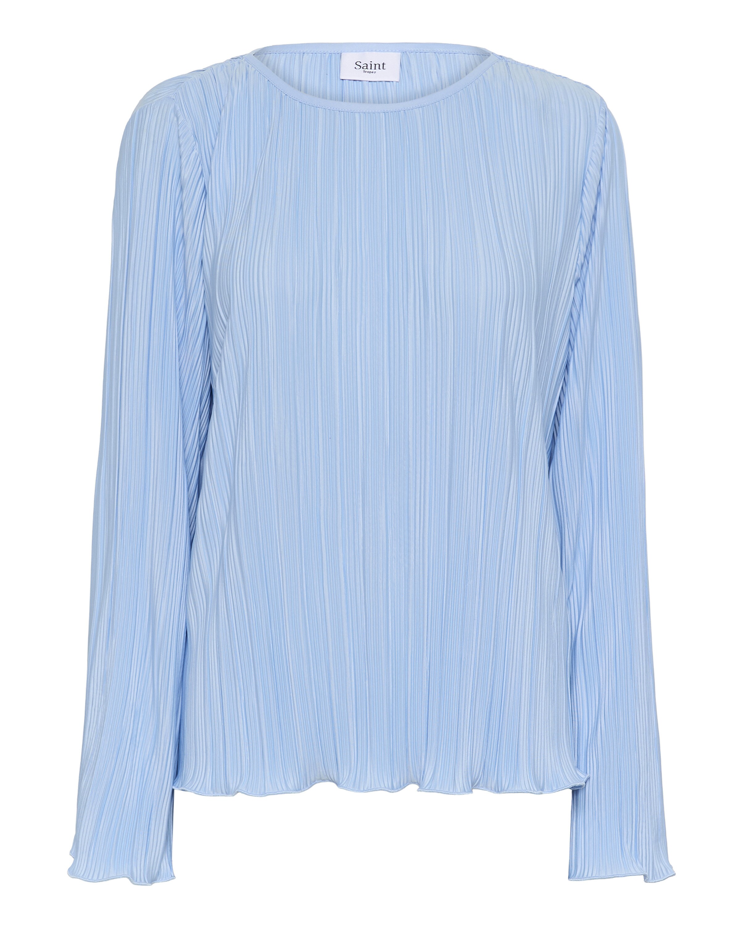 SAINT TROPEZ Bluse 'Zuni' in Blau: Vorderseite