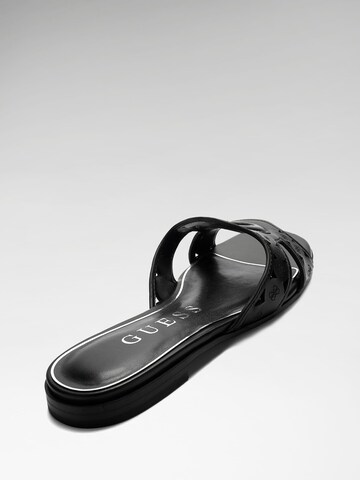 GUESS Mules 'Dista' in Black: front
