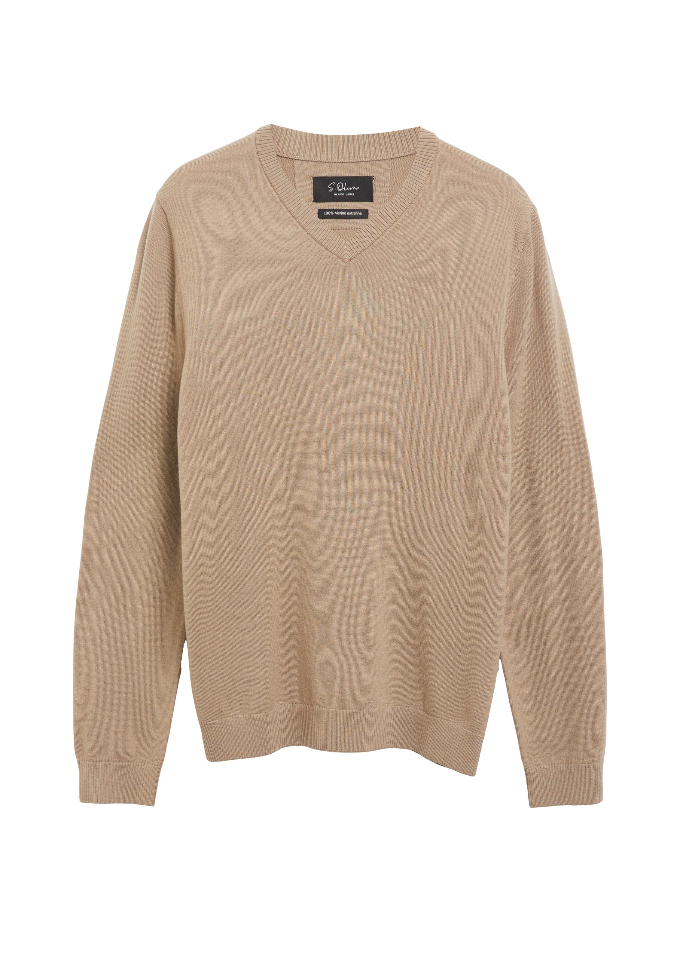 s.Oliver Pullover in Braun: Vorderseite