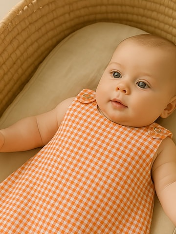 Sac de couchage 'Organic Cotton Summer Sleeping Bag' PAPATE en orange