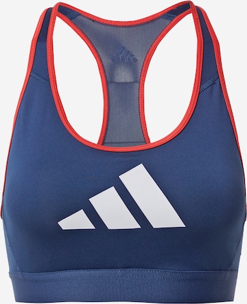 ADIDAS PERFORMANCE Bralette Sports bra 'Don't Rest' in Blue: front