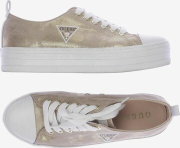 GUESS Sneaker 39 in Gold: predná strana