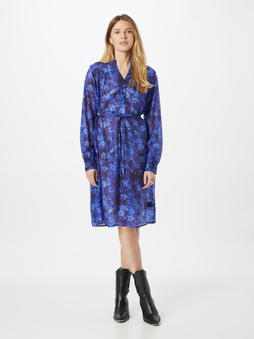 Love & Divine Shirt Dress in Blue: front