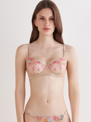 INTIMISSIMI Balconette BH 'Here Comes The Sun' in Beige: Vorderseite