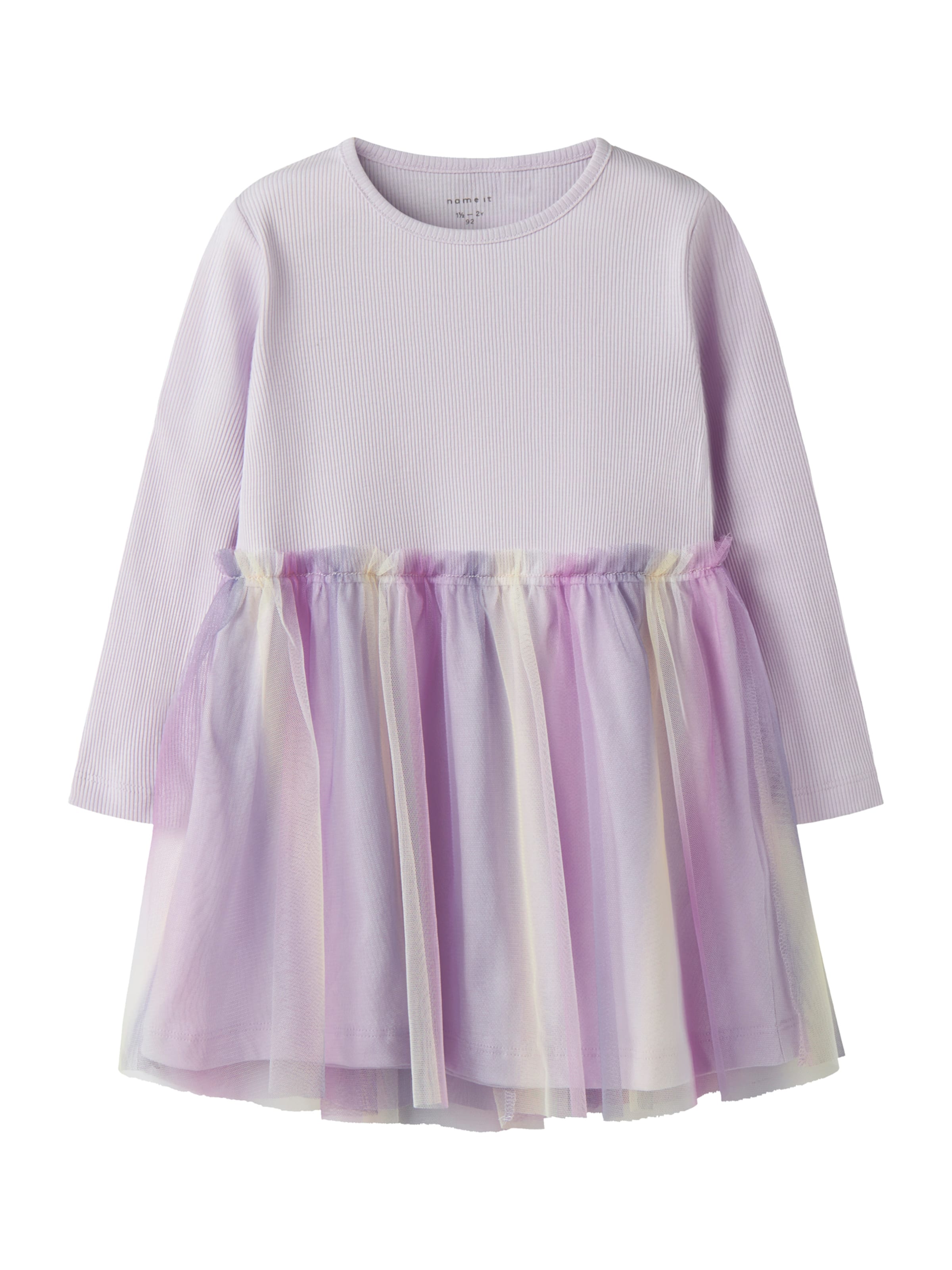 NAME IT Klänning 'NMFDOTIANA' i lila: framsida