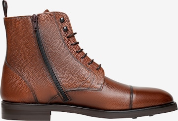 Henry Stevens Lace-Up Boots 'Winston CDB' in Brown