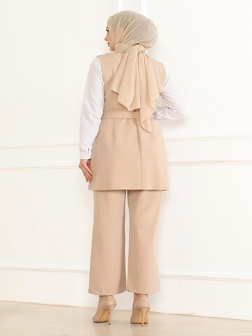 MODAMIHRAM Tunic in Beige
