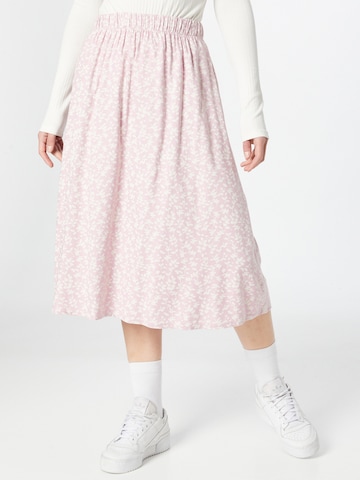 Kauf Dich Glücklich Skirt in Pink: front