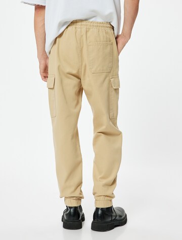 Koton Tapered Cargo trousers in Beige