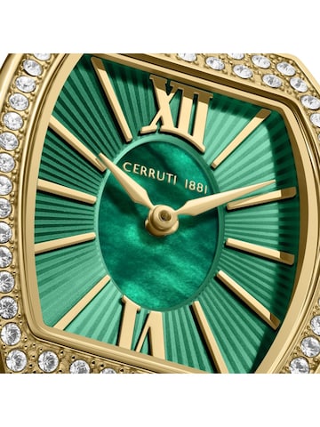 Montre à affichage analogique CERRUTI 1881 en or
