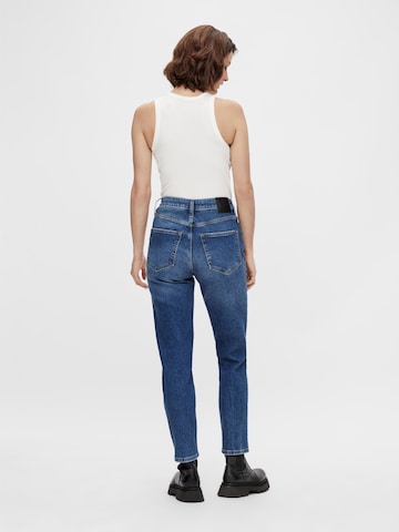 Y.A.S Regular Jeans 'Zeo' i blå