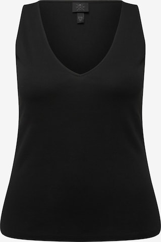 Ulla Popken Top in Black: front