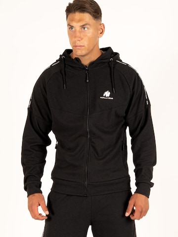 Vestes d’entraînement Gorilla Wear en noir : devant