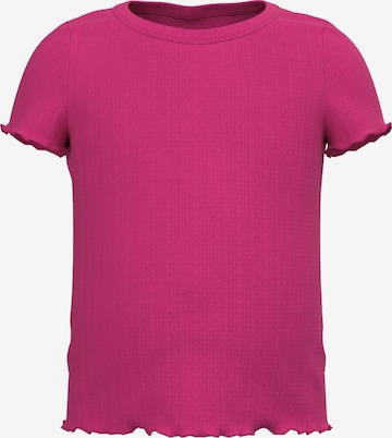 NAME IT - Camiseta 'VIBSE' en rosa: frente