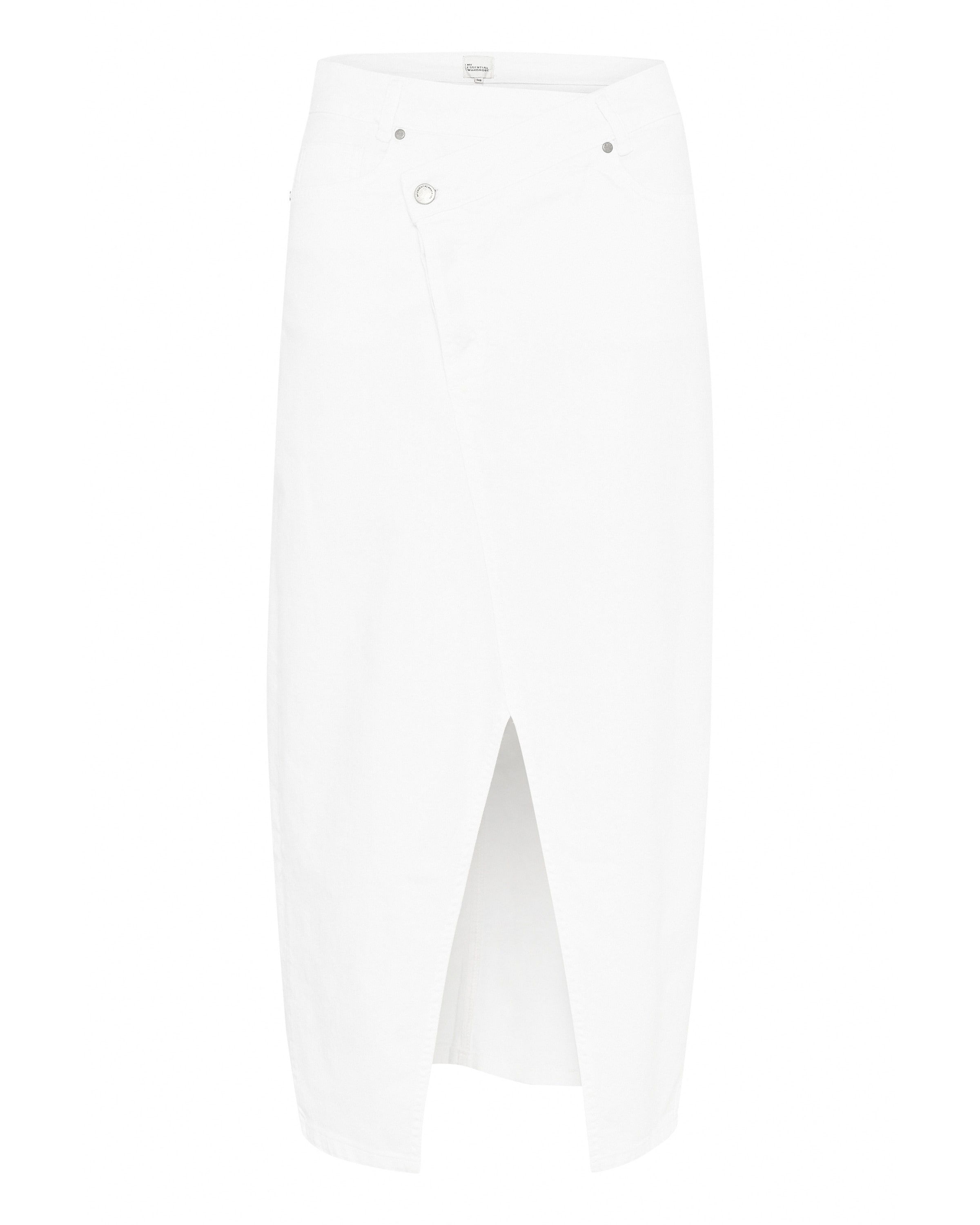 My Essential Wardrobe Nederdel 'Tempa' i hvid: forside