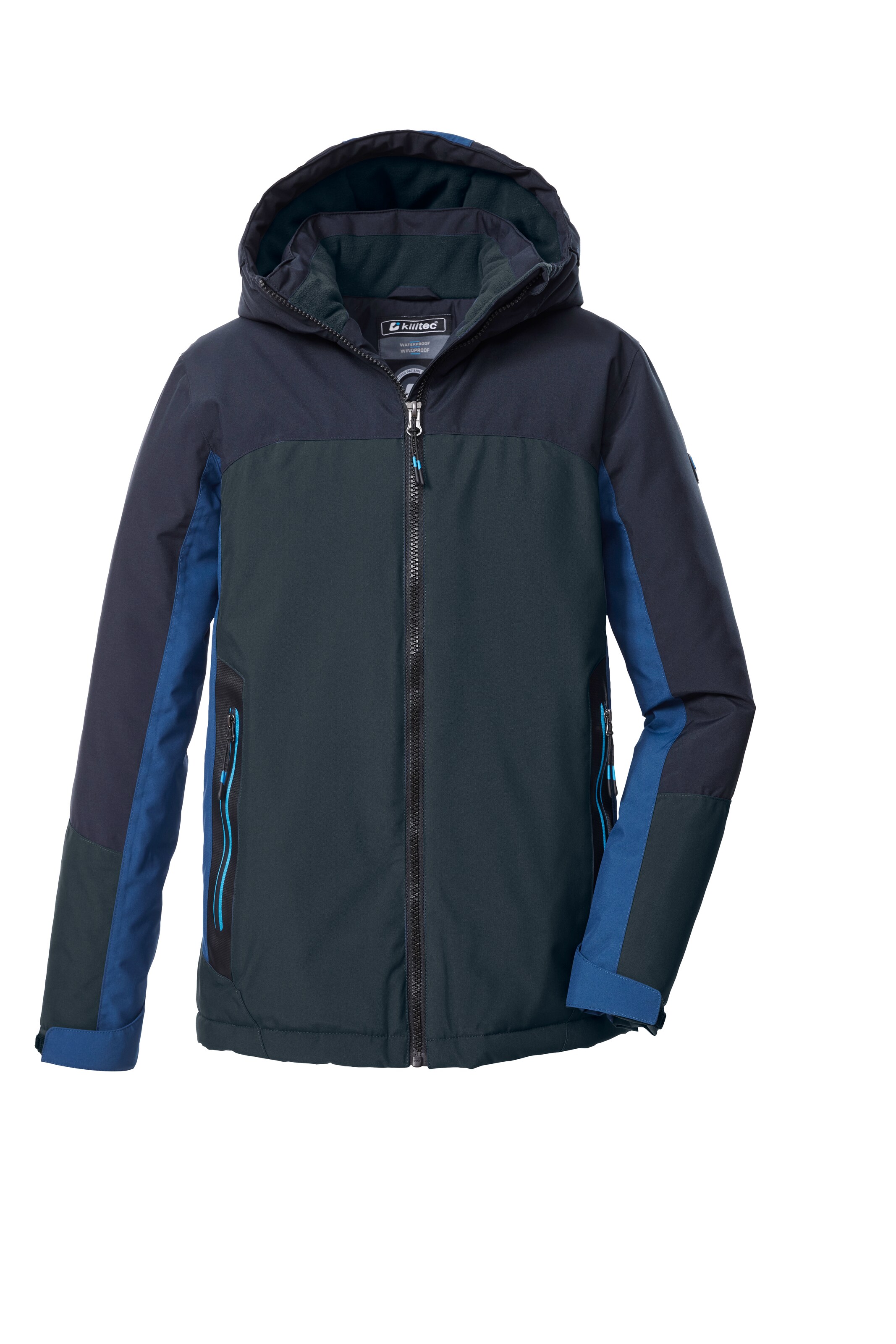 KILLTEC Outdoor jacket in Blue: front