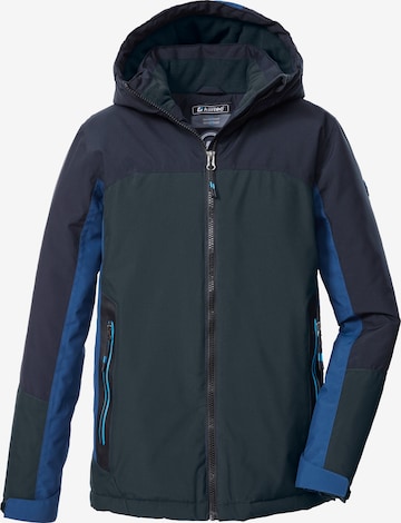 KILLTEC Outdoor jacket in Blue: front
