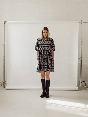 Honnête Atelier Jurk 'Brooke' in Zwart