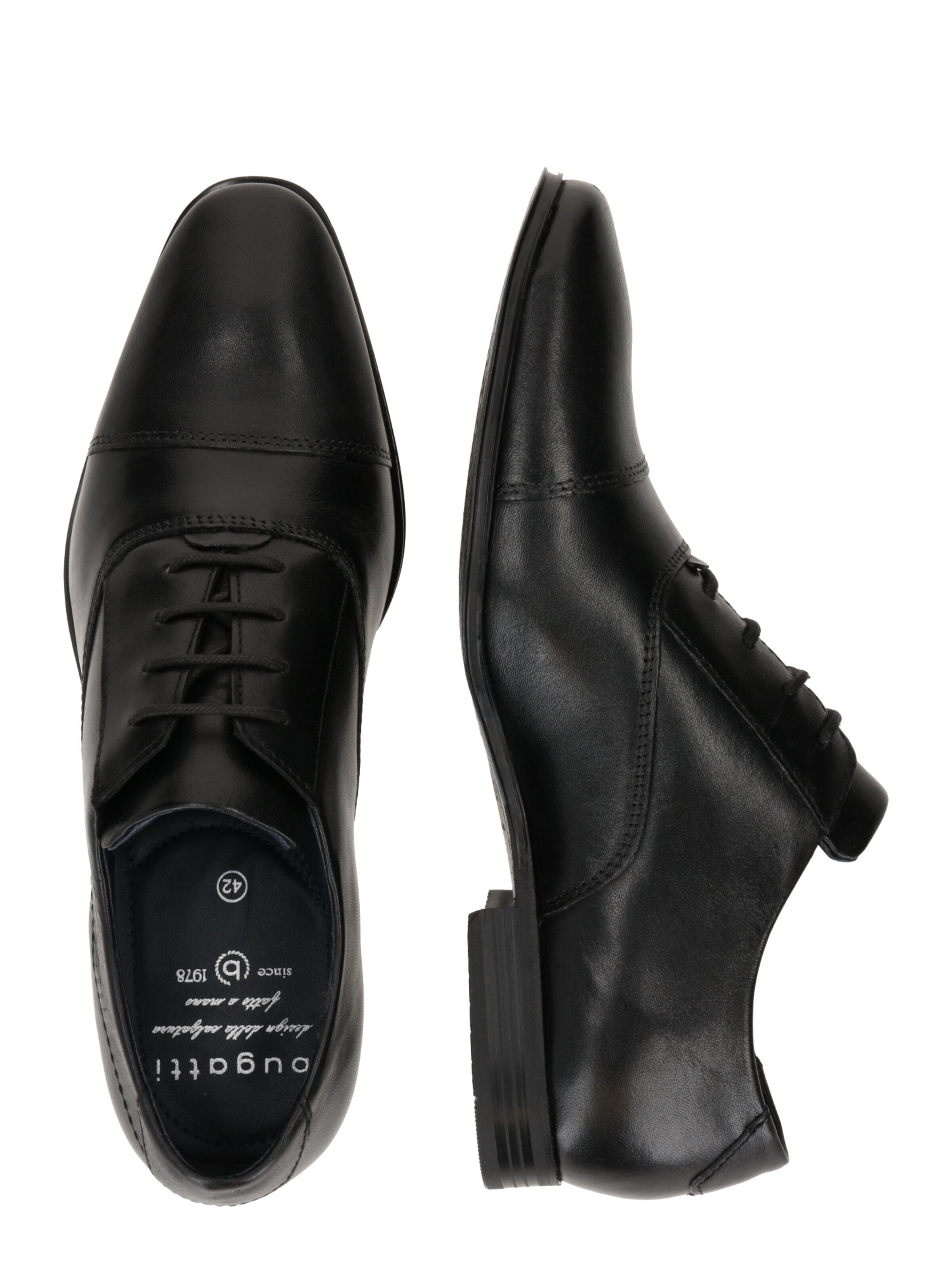 Chaussure à lacets 'Morino I' bugatti en noir