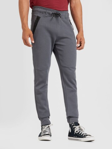 Cars Jeans Tapered Trousers 'LAX' in Grey: front