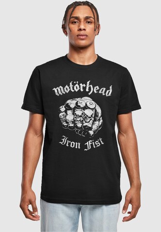 Merchcode Shirt 'Motorhead - Iron Fist' in Zwart: voorkant