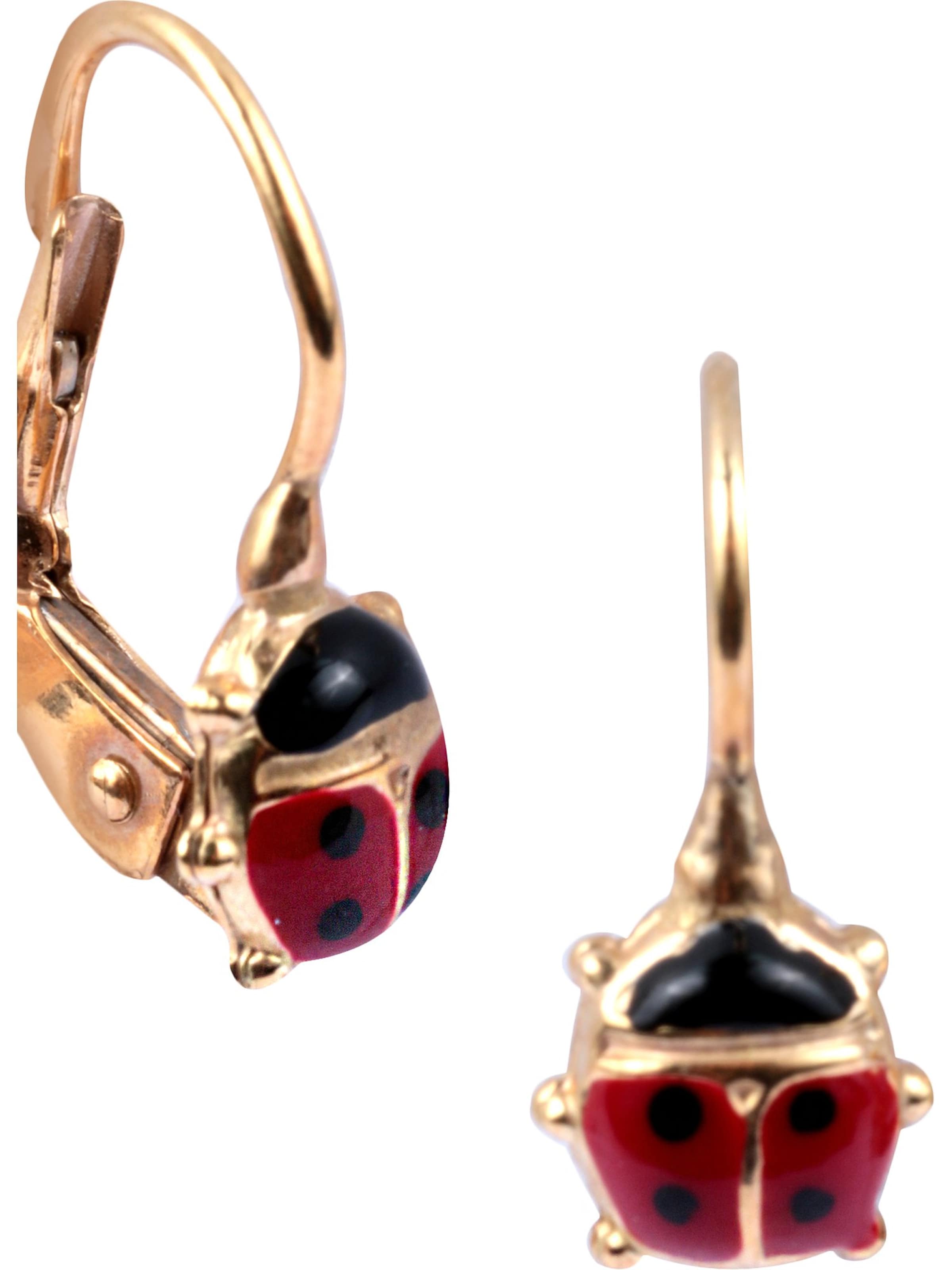 FAVS Little Friends Ohrringe in Gold: Vorderseite