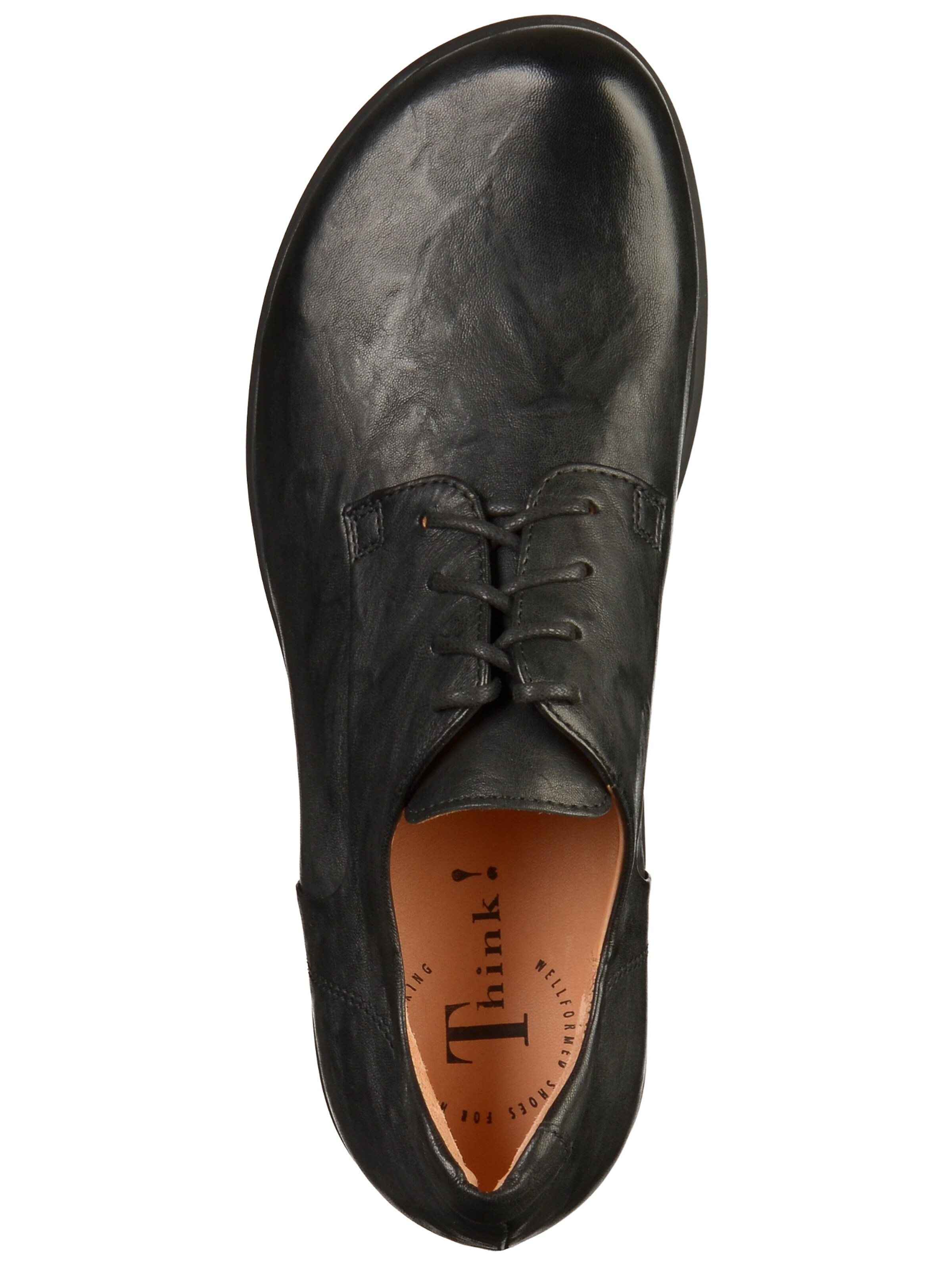 THINK! Lace-Up Shoes 'Kong' in Black