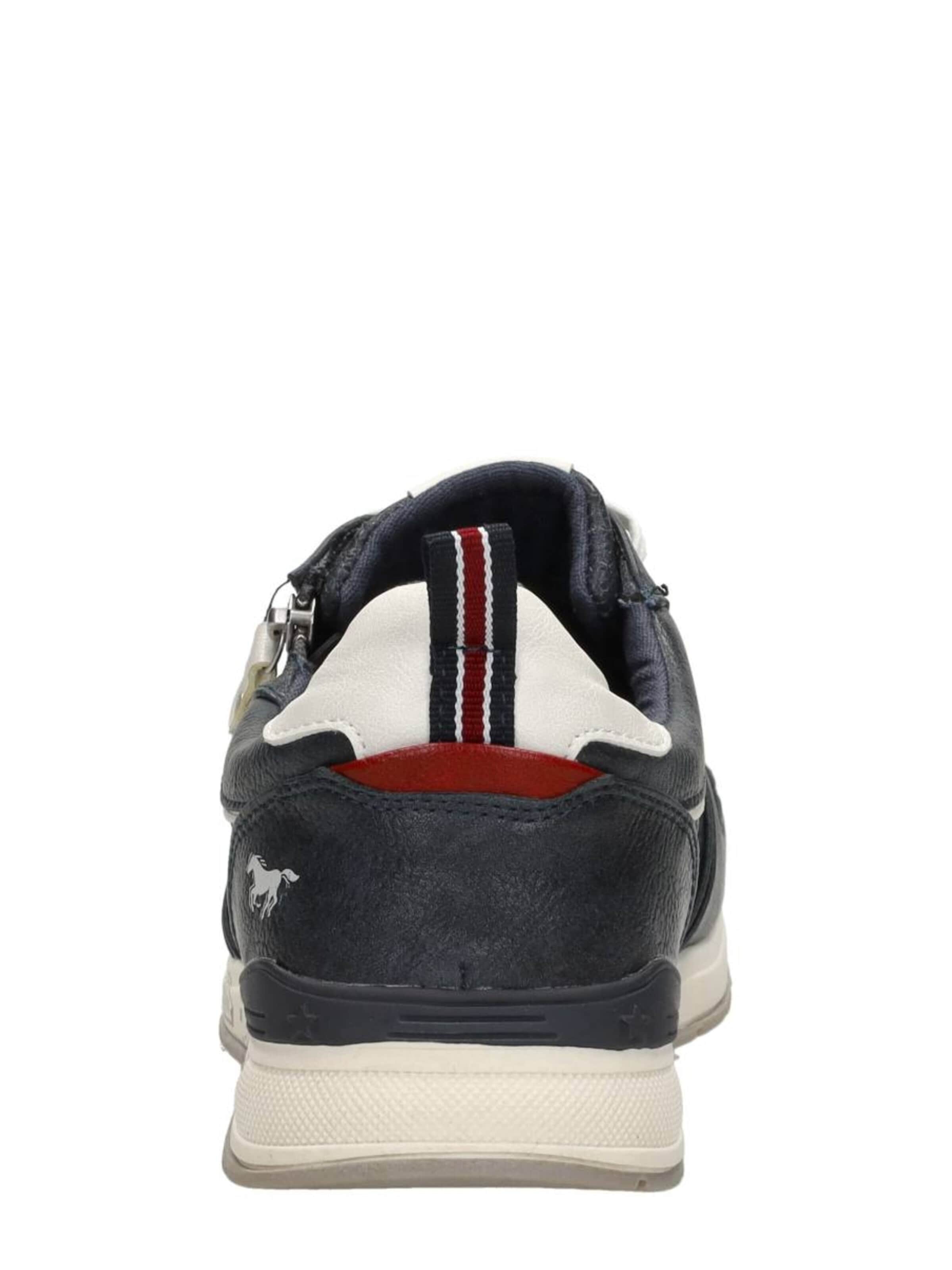 Baskets basses 'Sneakers Laag' MUSTANG en bleu