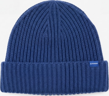Alpenwert Mütze 'Mütze Unisex' in Blau: Vorderseite