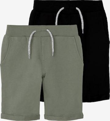 NAME IT Pants 'NKMVERMO' in Green: front