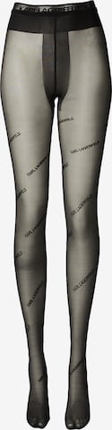 Karl Lagerfeld Hlačne nogavice | črna barva: sprednja stran