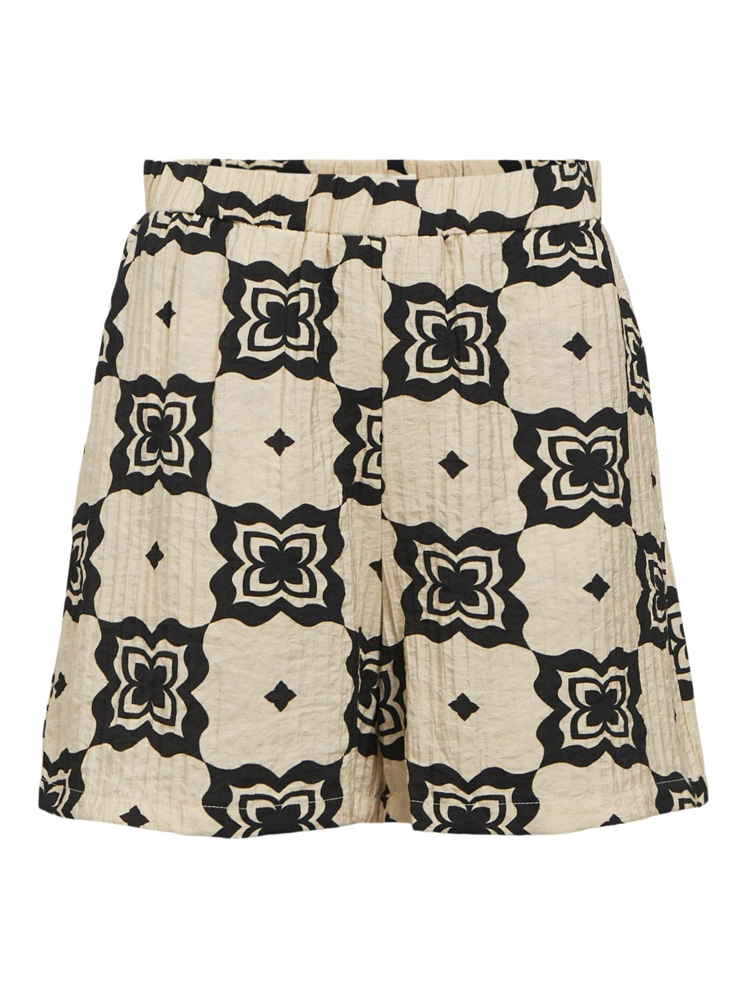 OBJECT Loosefit Shorts 'OBJella' in Beige: Vorderseite