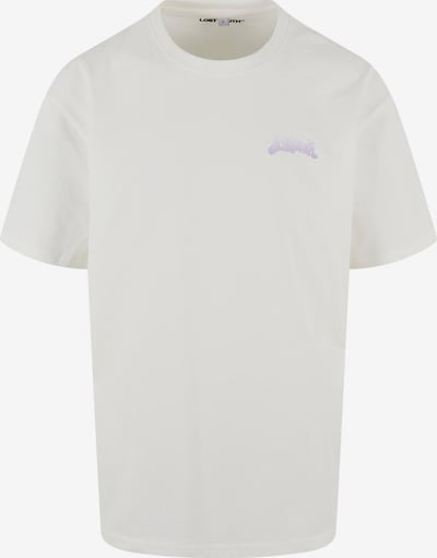 Lost Youth T-Shirt 'Heart' en crème / lavande / violet clair, Vue avec produit
