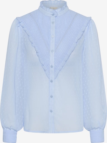 Kaffe - Blusa 'KALeonora' em azul: frente