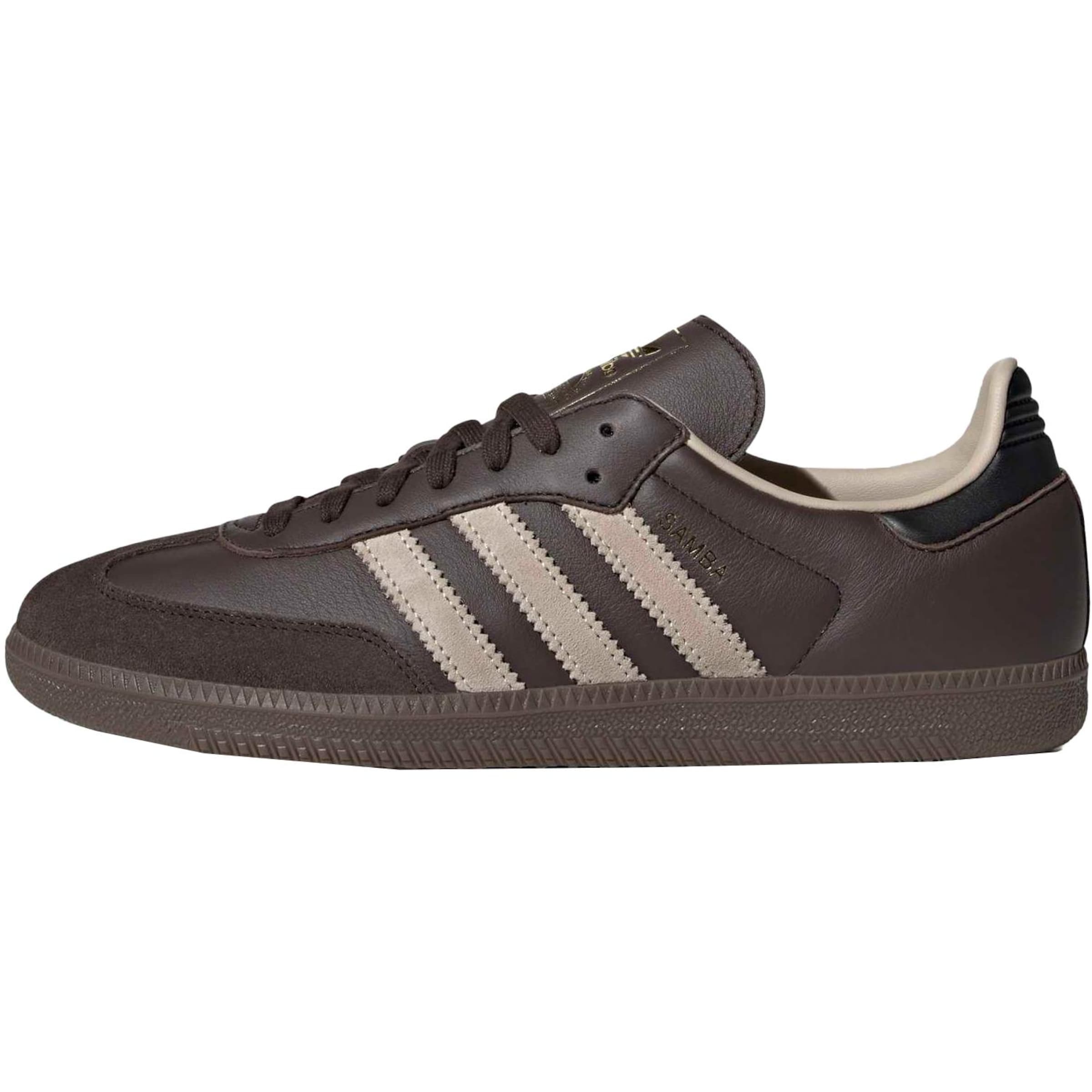 ADIDAS ORIGINALS Matalavartiset tennarit 'Samba' värissä ruskea: etupuoli