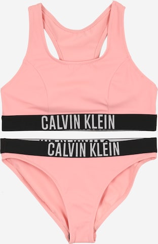 Calvin Klein Swimwear Bikini i pink: forside